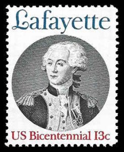 PCBstamps   US #1716 13c Lafayette Landing, MNH, (10)