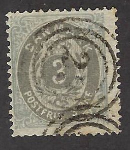 Denmark SC#25 Used Fine...Worth a Close Look!