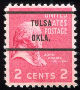 US Scott 806 Used NH Precancel Tulsa OKLA