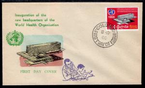 Ceylon 392 WHO U/A FDC