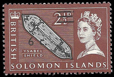 Solomon Islands - #154 - Unused - SCV-0.25