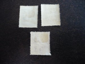 Stamps - New Zealand - Scott# 144, 151, 164 - Mint Hinged 3 Stamps