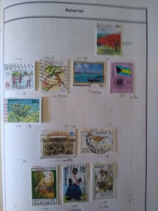 collection on pages Bahamas 1982-90 CV $45