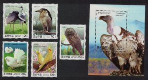 Korea Birds 5v+MS 2003 MNH SG#N4324-MSN4329