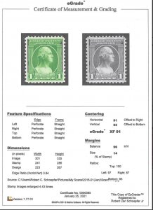 US #705 XF NH Mint OG