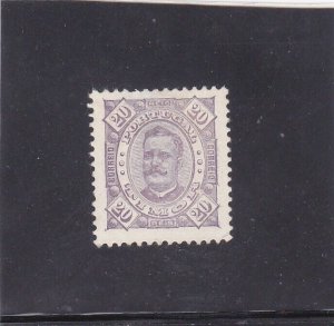 TIMOR  D. Carlos I  20 r.    (1893-94)    MHNG