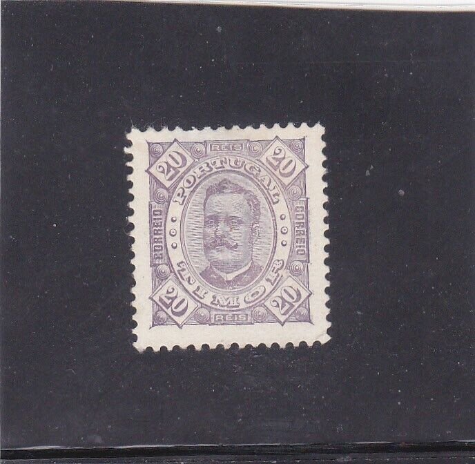 TIMOR  D. Carlos I  20 r.    (1893-94)    MHNG