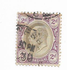 South Africa Transvaal #254 Used - Stamp - CAT VALUE $1.20