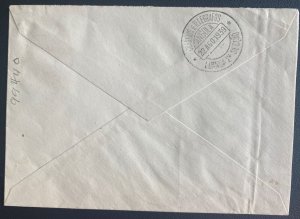 1939 Windhoek South West Africa First Flight Airmail Cover FFC To Luanda Angola