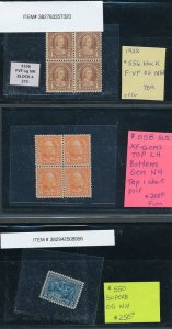 UNITED STATES – HIGH-GRADE SELECTION OF 1923 LIBERTY ISSUES – 424859