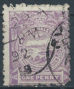 New South Wales 1888 - 1d Centenary of NSW - SG253 used