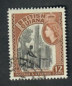 British Guiana #260 used single