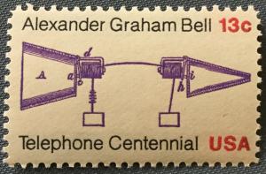 US #1683 MNH Single Alexander Graham Bell SCV $.25 L10