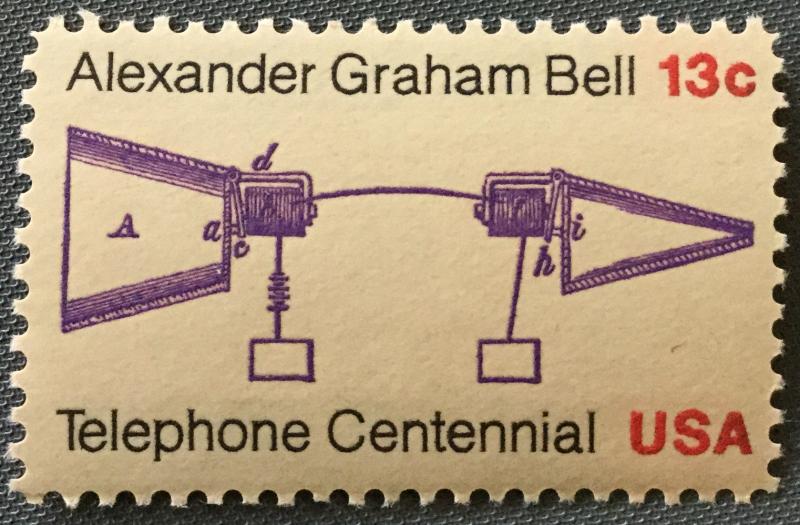 US #1683 MNH Single Alexander Graham Bell SCV $.25 L10
