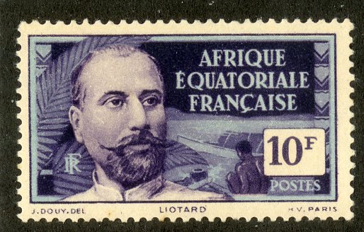 FRENCH EQUATORIAL AFRICA 71 MH SCV $3.25 BIN $1.45 PERSON