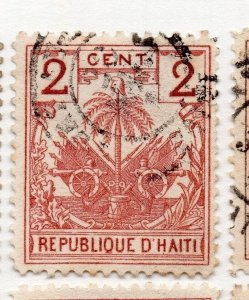 Haiti 1887 Early Issue Fine Used 2c. 073392