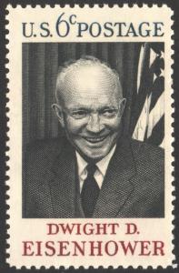 SC#1383 6¢ Dwight D. Eisenhower Issue (1969) MNH