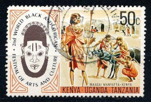 Kenya Uganda & Tanganyika #316 Single Used