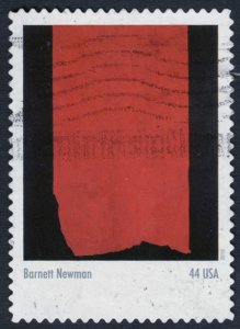 U.S. #4444j 44c Used ('Achilles' by Barnett Newman)