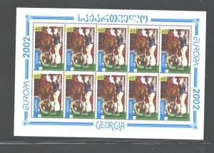 GEORGIA 2002 #283-284 MNH 1SET=$1.10 CHOOSE POSITION