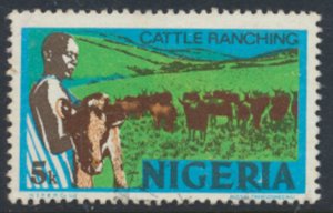 Nigeria  Sc# 294 Used  Cattle Ranching  imprint N.S.P & M.Co Ltd see details ...
