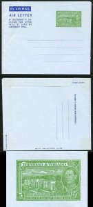 Trinidad and Tobago 5c KGVI Airmail Lettersheet