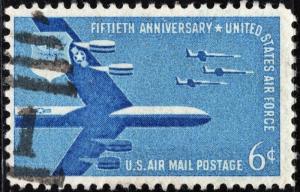 SC#C49 6¢ Air Force Anniversary (1957) Used