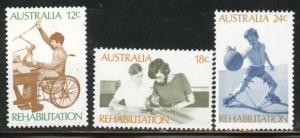 AUSTRALIA Scott 523-525 MNH**  rehab set