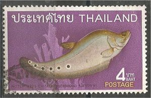 THAILAND, 1968, used 4b, Fish Scott 508