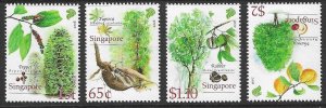 SINGAPORE SG1819/22 2008 CASH CROPS OF EARLY SINGAPORE   MNH