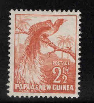 Papua New Guinea Scott 125 MH* Bird of Paradise stamp