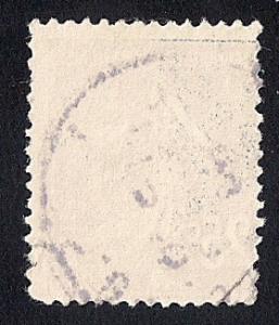 France #168 25C Sower, Blue Stamp used AVG