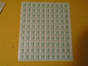 US SCOTT# 1279 FULL SHEET, MNH, OG