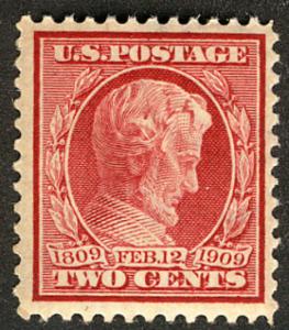 US #367 VF plus mint never hinged, nice margins all around, VERY FRESH,  Supe...