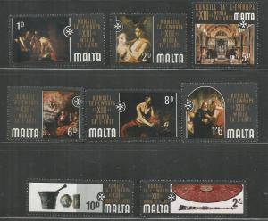 MALTA, 409-416, MNH, ARTIFACTS