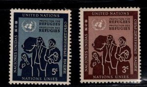 United Nations UN Scott 15-16 MH*