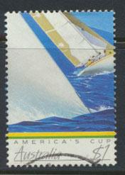 SG 1049  SC# 1014  Used  - America's Cup Yatching 