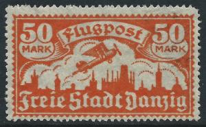 Danzig, Sc #C18, 50m Used