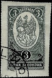 CENTRAL LITHUANIA   #37 USED (1)