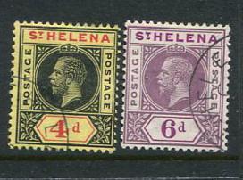 St Helena #73-4 Used