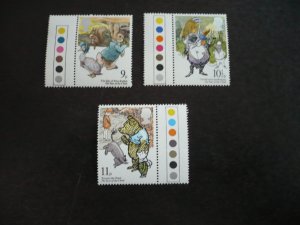 Stamps - Great Britain - Scott# 867-869 - Mint Never Hinged Part Set of 3 Stamps