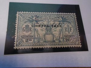 New Hebrides  (French) #  J2  MH