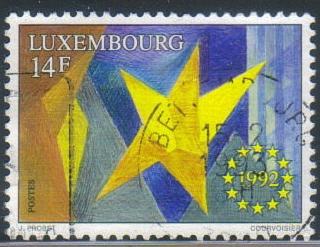 Luxembourg SC# 880 Used SCV $0.35 