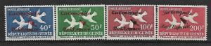 GUINEA C35-C38 MNH CONQUEST OF SPACE SET