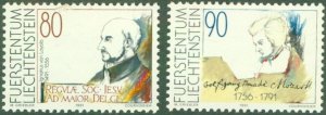 Liechtenstein 957-958 MNH BIN $2.00