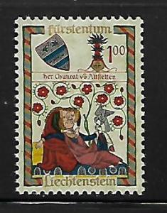 LIECHTENSTEIN, 365,  MINT HINGED, KONRAD VON ALTSTETTEN