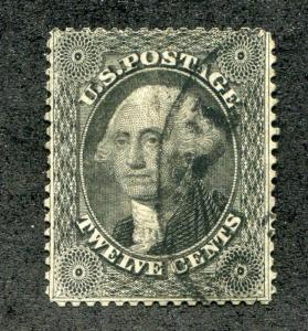 UNITED STATES (US) 36 USED, F-VF LIGHT CANCEL