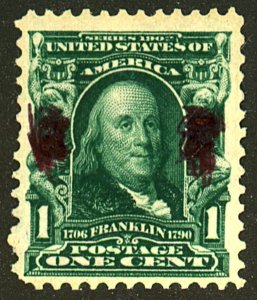 U.S. #300 MINT OG HR