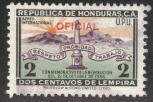 Honduras  Scott Co89 Used official airmail