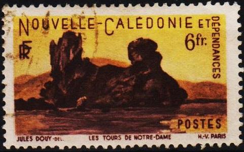 New Caledonia. 1948 6f  S.G.320 Fine Used